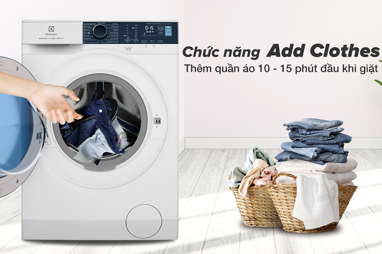 Máy giặt Electrolux Inverter 8 kg EWF8024P5WB lồng ngang