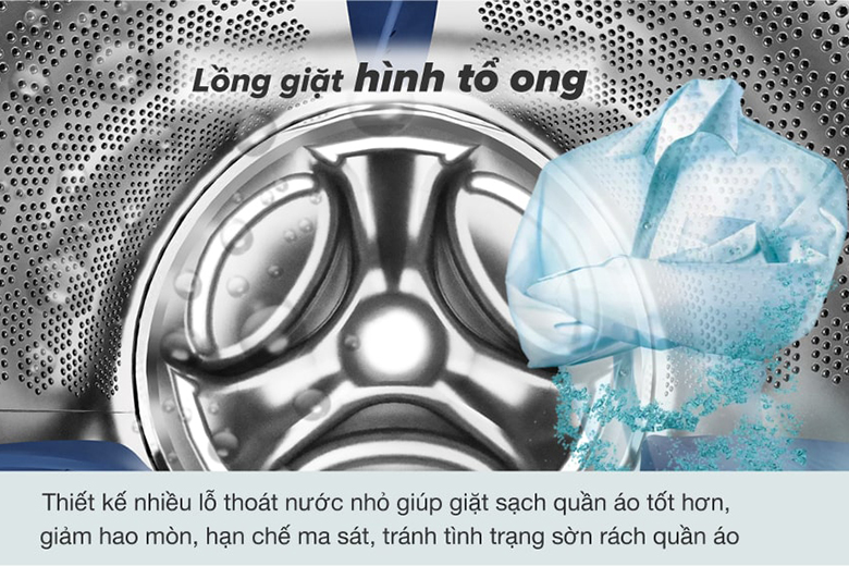 Máy giặt Electrolux Inverter 9 kg EWF9024P5WB lồng ngang