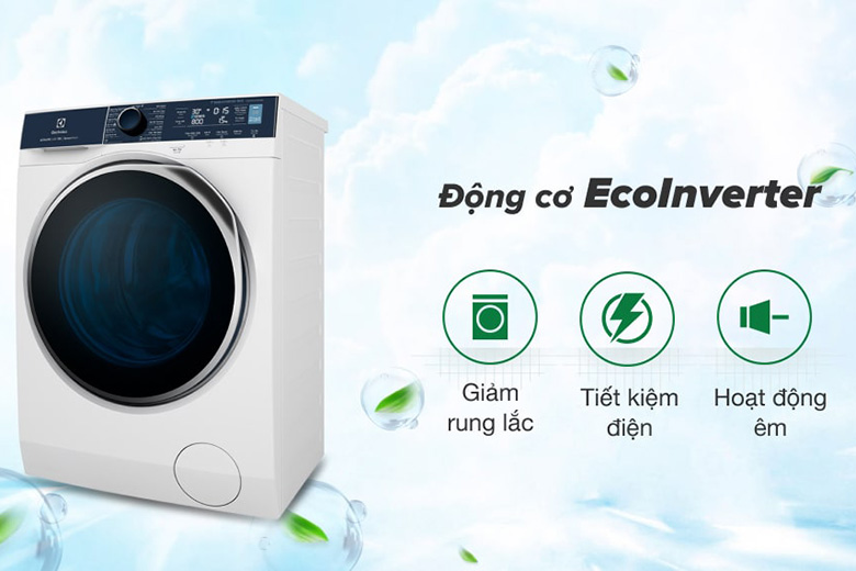 Máy giặt Electrolux Inverter 9 kg EWF9042Q7WB lồng ngang