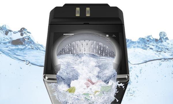 Máy giặt lồng đứng Hitachi inverter 17 kg SF-170ZCV SS giá tốt