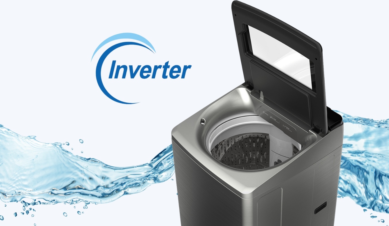 Máy giặt lồng đứng Hitachi inverter 17 kg SF-170ZCV SS giá tốt