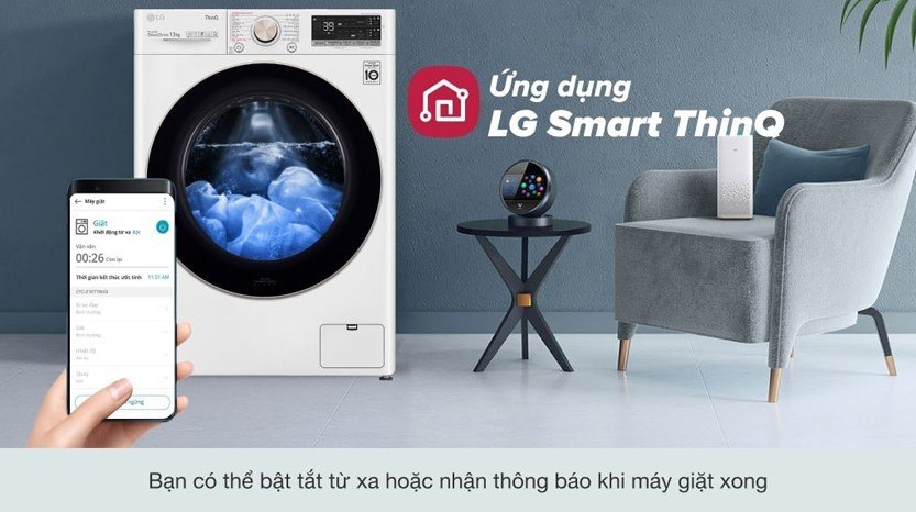 Máy giặt lồng ngang LG inverter 13 kg FV1413S4W giá tốt