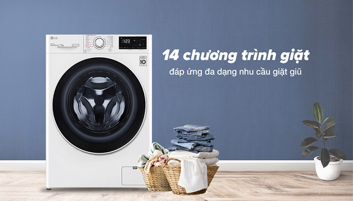 Máy giặt lồng ngang LG inverter 13 kg FV1413S4W giá tốt