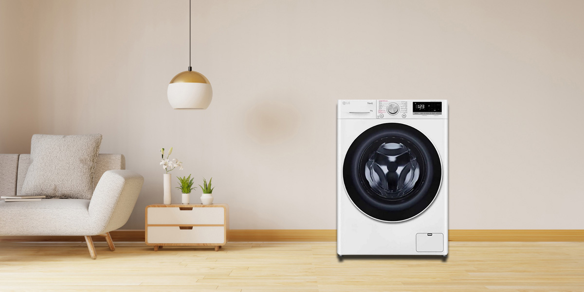 Máy giặt LG lồng ngang inverter 10kg FV1410S4W1 2023
