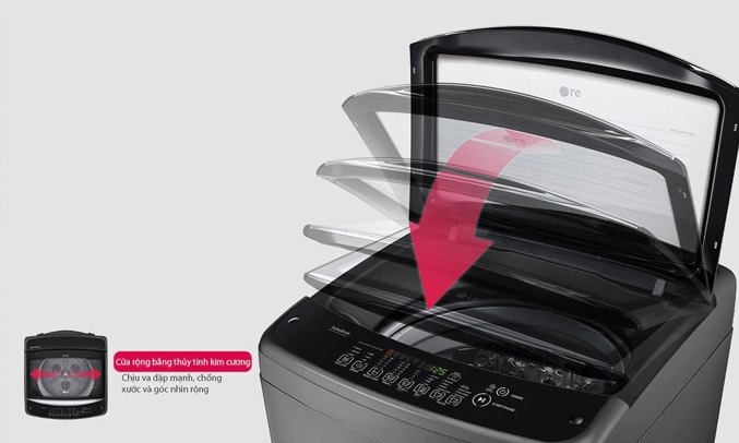 Máy giặt lồng đứng LG inverter 11.5 kg T2351VSAB