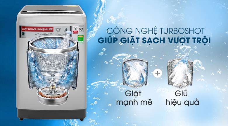 Máy giặt LG Inverter lồng đứng 12kg TH2112SSAV TurboWash3D