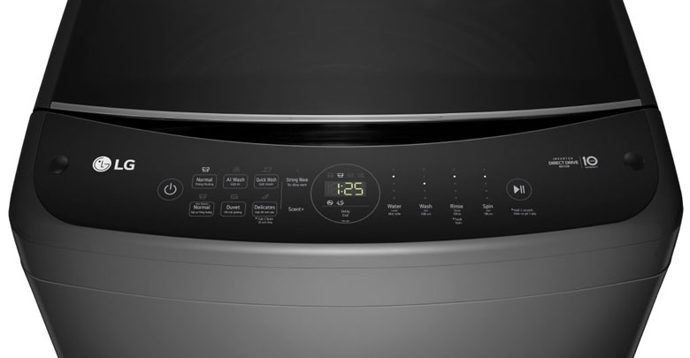 Máy giặt LG lồng đứng inverter 16 kg TV2516DV3B 2023