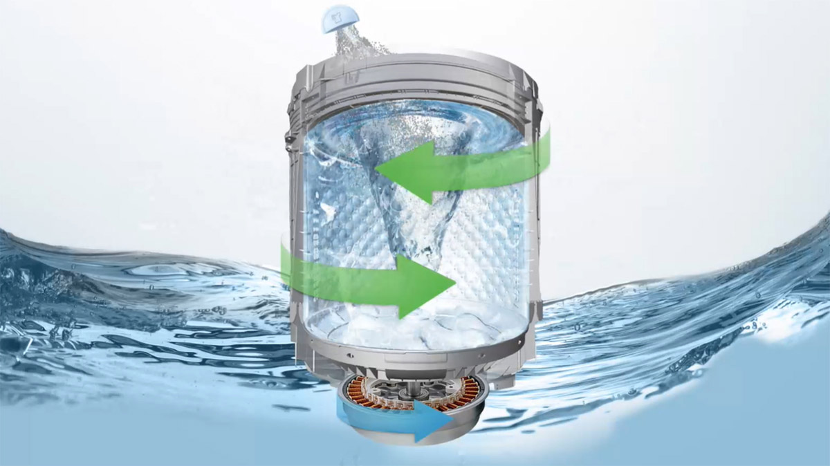 Máy giặt lồng đứng LG inverter 19 kg TV2519DV7B 2023