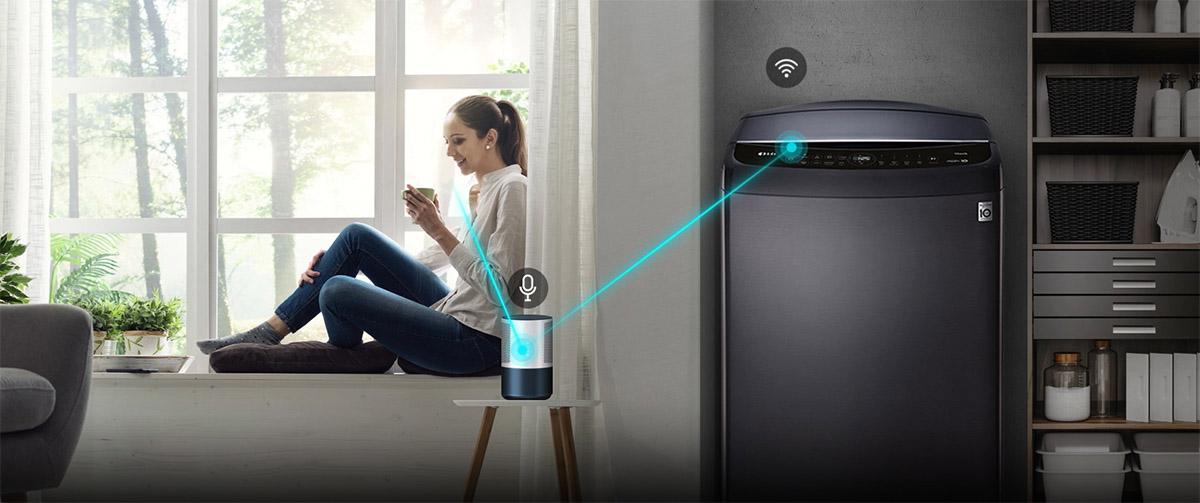 Máy giặt lồng đứng LG inverter 19 kg TV2519DV7B 2023