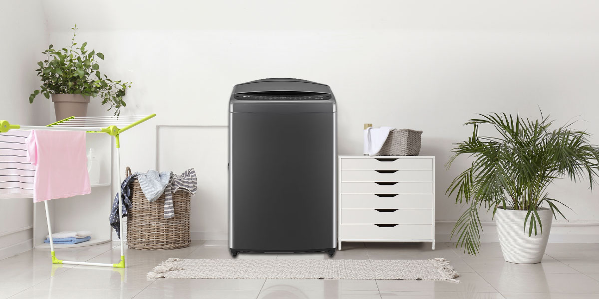 Máy giặt lồng đứng LG inverter 19 kg TV2519DV7B 2023