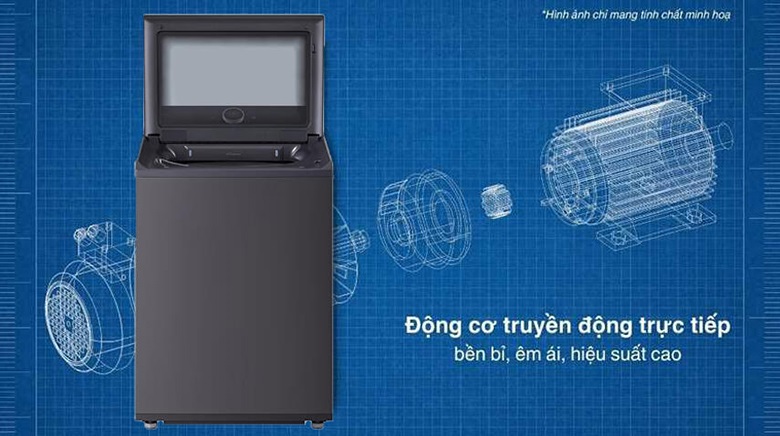 Máy giặt lồng đứng LG Inverter 25 kg TX2725AT9G, model mới, giá tốt