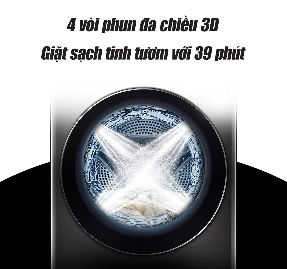 Máy giặt LG lồng ngang inverter 12 kg FV1412S3B