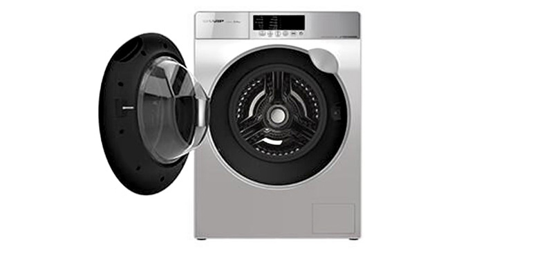 Máy giặt Sharp lồng ngang inverter 8.5 kg ES-FK852EV-W