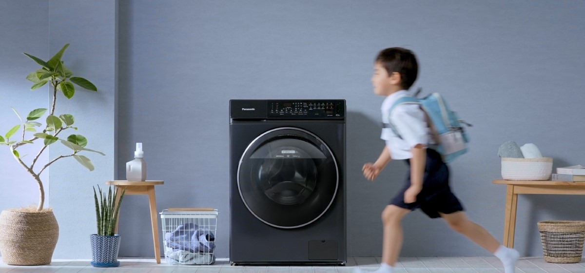 Máy giặt lồng ngang Panasonic inverter 10kg NA-V10FR1BVT 2022