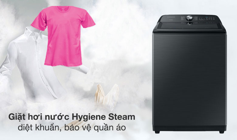 Máy giặt Samsung inverter 23kg WA23A8377GV/SV lồng đứng