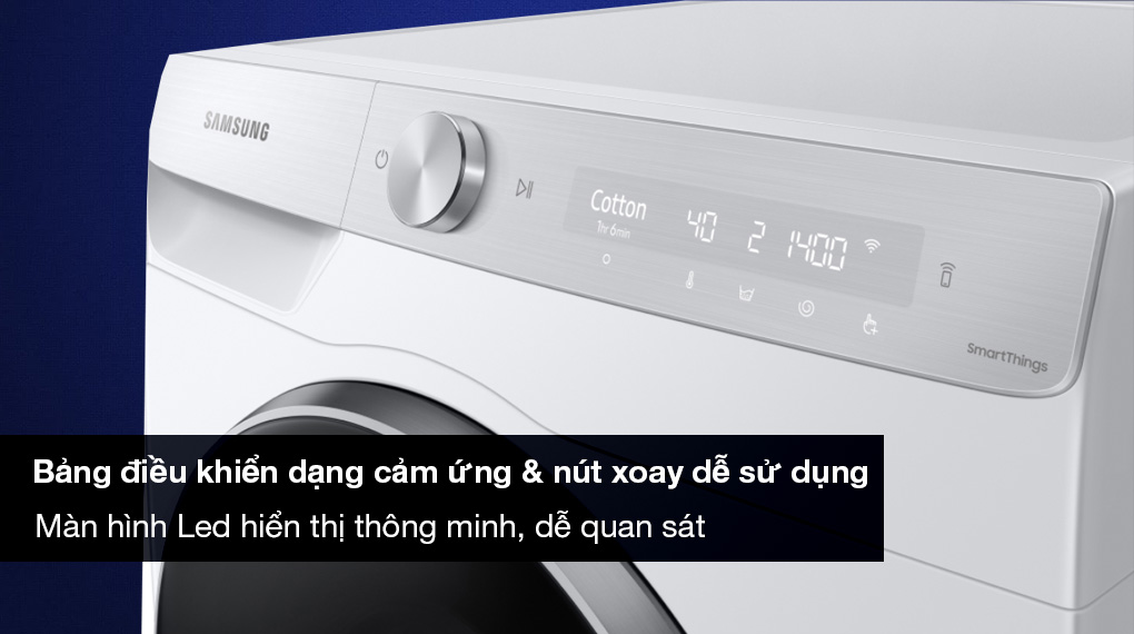 Máy giặt Samsung AI Ecobubble inverter 11 kg WW11CGP44DSHSV 2023