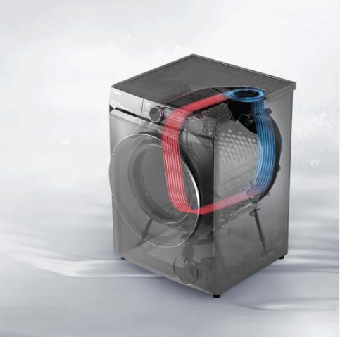 Máy giặt sấy Toshiba lồng ngang inverter 10.5 kg TWD-BM115GF4V(SK) giá tốt