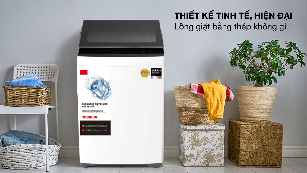 Máy giặt Toshiba 8 kg AW-M901BV(WK) model 2022 mới nhất giá rẻ