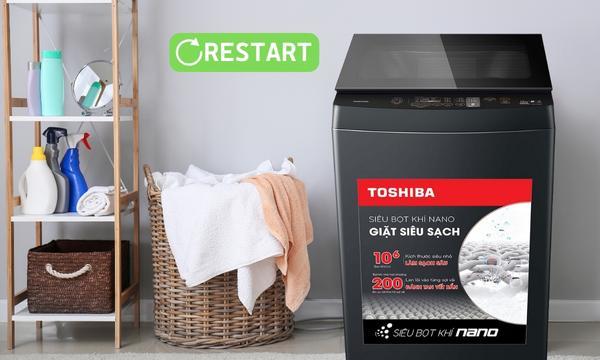 Máy giặt cửa trên Toshiba 12 kg AW-DUK1300KV(MK) 2023