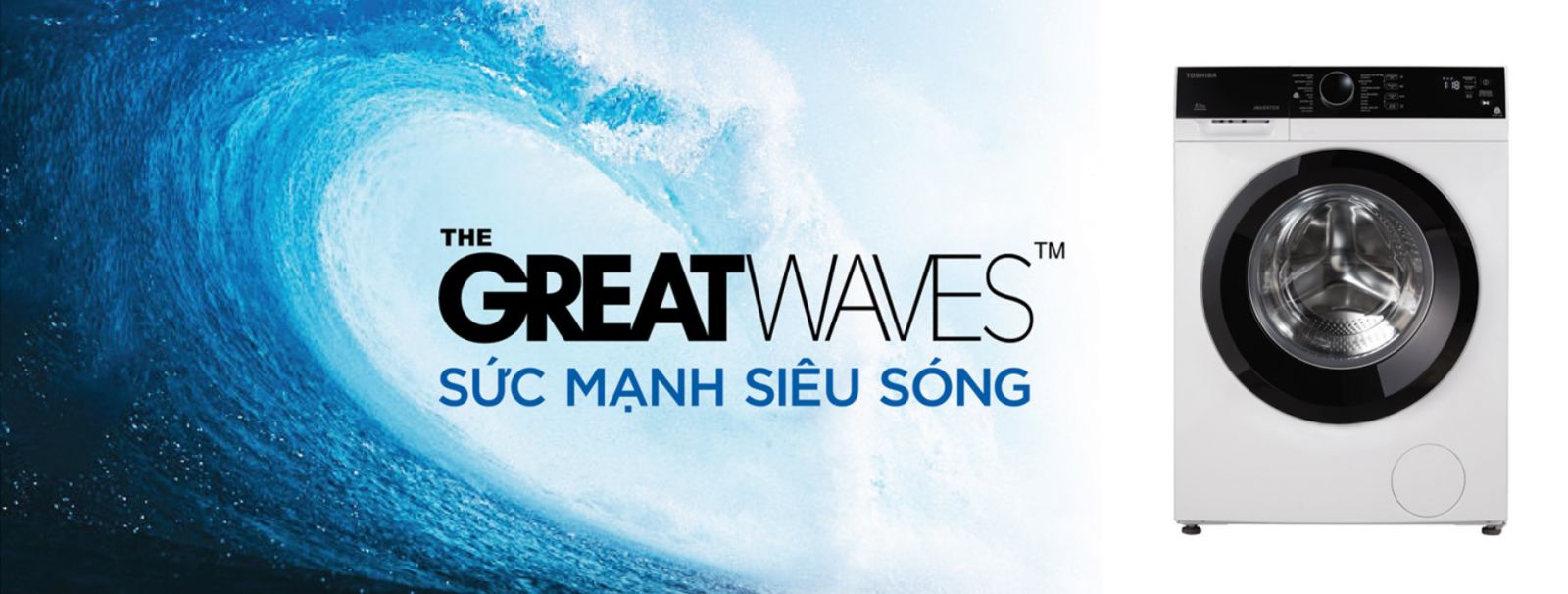Máy giặt Toshiba Inverter 9.5 Kg TW-BK105S2V(WS)