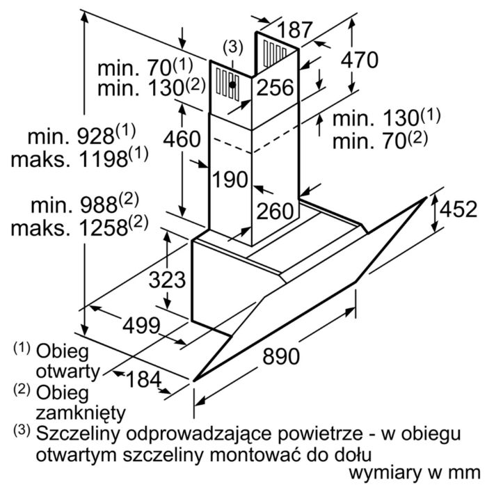 Máy hút mùi Bosch DWK97JM60 chính hãng giá rẻ tại Hà Nội