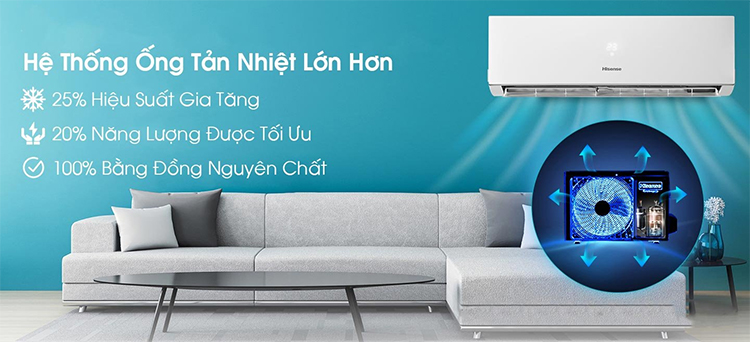 Điều hòa 1 chiều Hisense 18000 BTU AS-18CR4RXADJ00