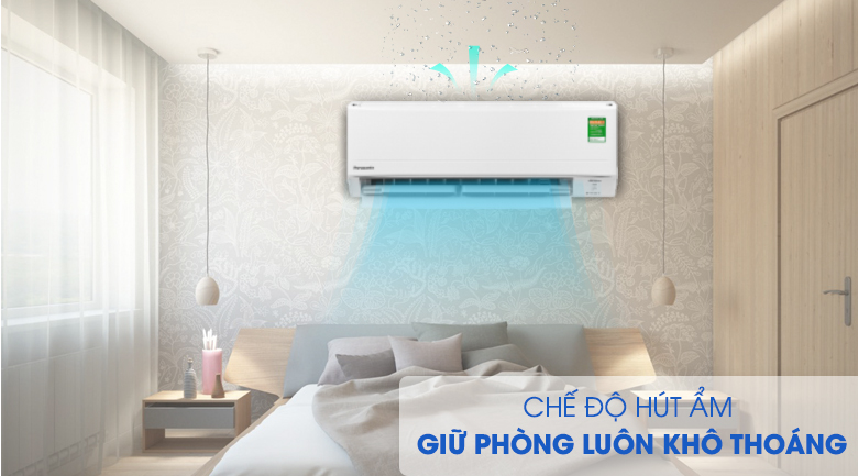 Điều hòa Panasonic 1 chiều inverter 12000BTU CU/CS-PU12XKH-8M giá tốt