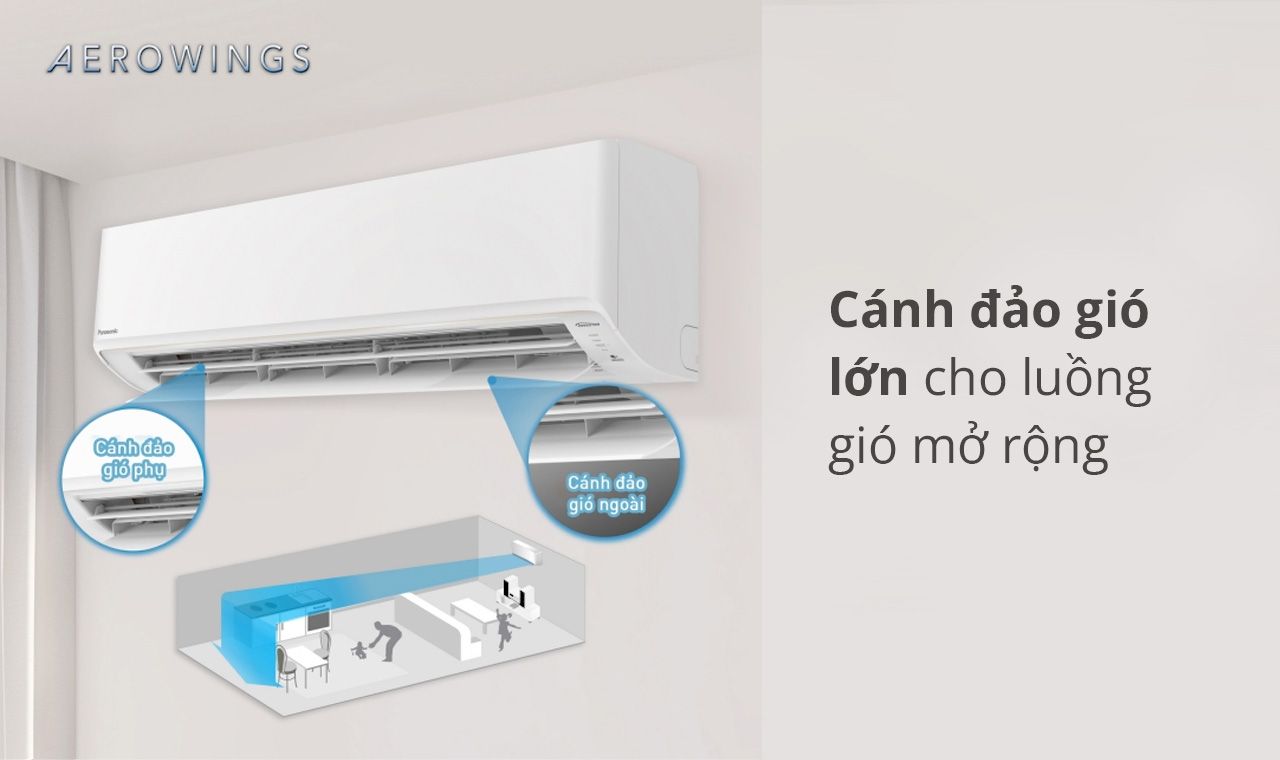 Điều hòa 1 chiều Panasonic inverter 2.0Hp CU/CS-XPU18XKH-8B