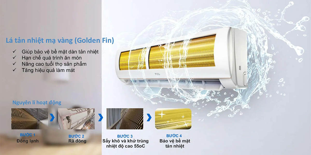 Điều hòa TCL 1 chiều inverter 18000 btu TAC-18CSD/XAB1I 2023