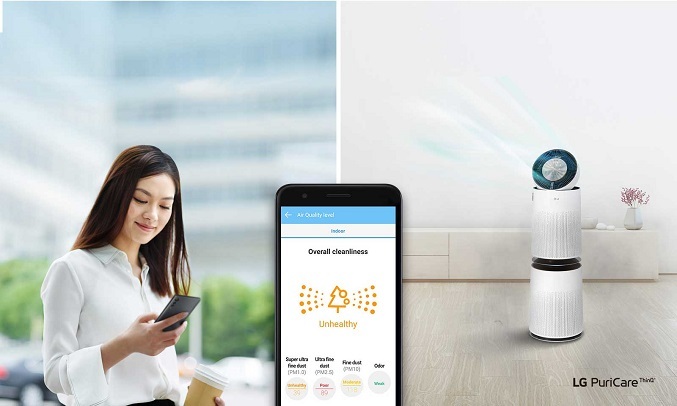 Máy lọc không khí LG PuriCare AS10GDWH0