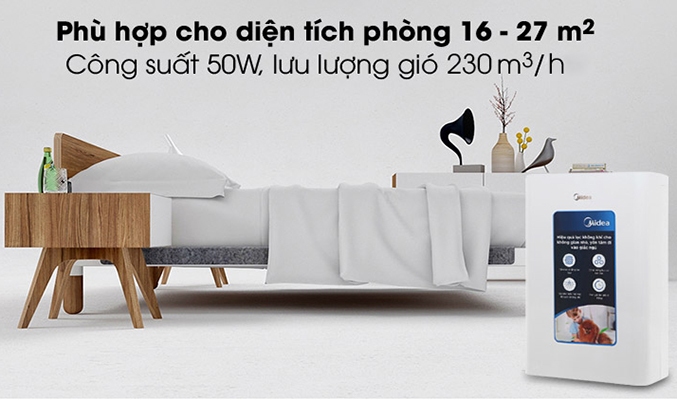 Máy lọc không khí Midea MAP-200GD41 giá rẻ