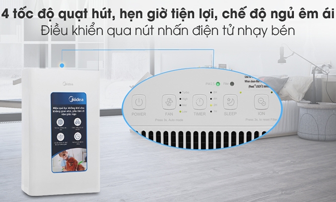 Máy lọc không khí Midea MAP-200GD41 giá rẻ
