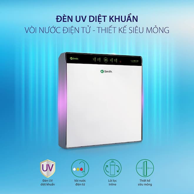 Máy lọc nước AOSmith RO Side - Stream AR75-U2 chính hãng