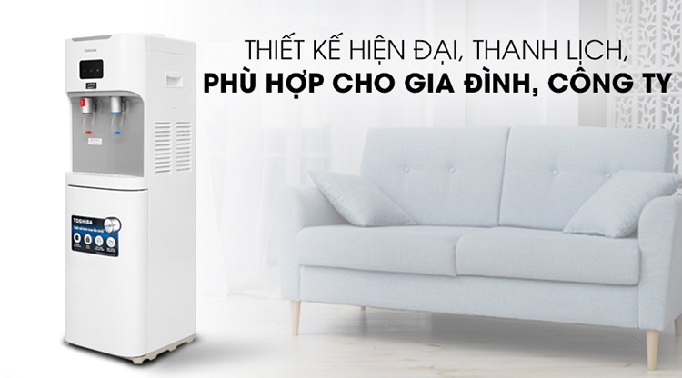 Cây nước nóng lạnh Toshiba RWF-W1664TV (W1) thiết kế hiện đại