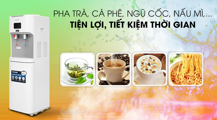 Cây nước nóng lạnh Toshiba RWF-W1664TV (W1) làm nóng nhanh, làm lạnh tốt