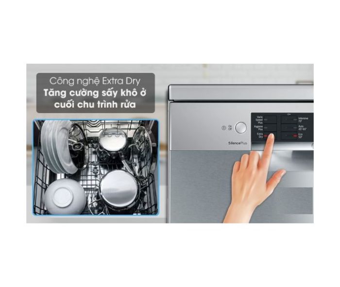 Máy rửa bát Bosch series 6 13 bộ SMI68MS04E thiết kế sang trọng