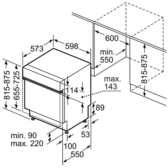 Máy rửa bát Bosch 14 bộ series 6 SMI6ZCS00Ecó sấy Zeolith giá tốt