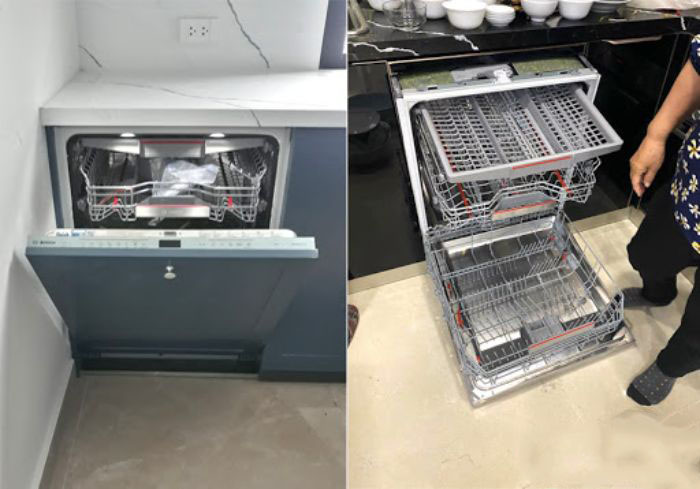 Máy rửa bát Bosch 14 bộ SMV6ZCX49E serie 6