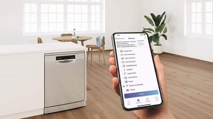 Máy rửa bát Bosch SPS4EMI60E Series 4 Kết Nối HomeConnect