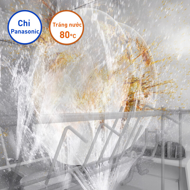 Máy rửa bát để bàn Panasonic NP-TH1WEVN Nhật Bản