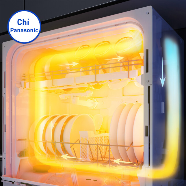 Máy rửa bát để bàn Panasonic NP-TH1WEVN Nhật Bản