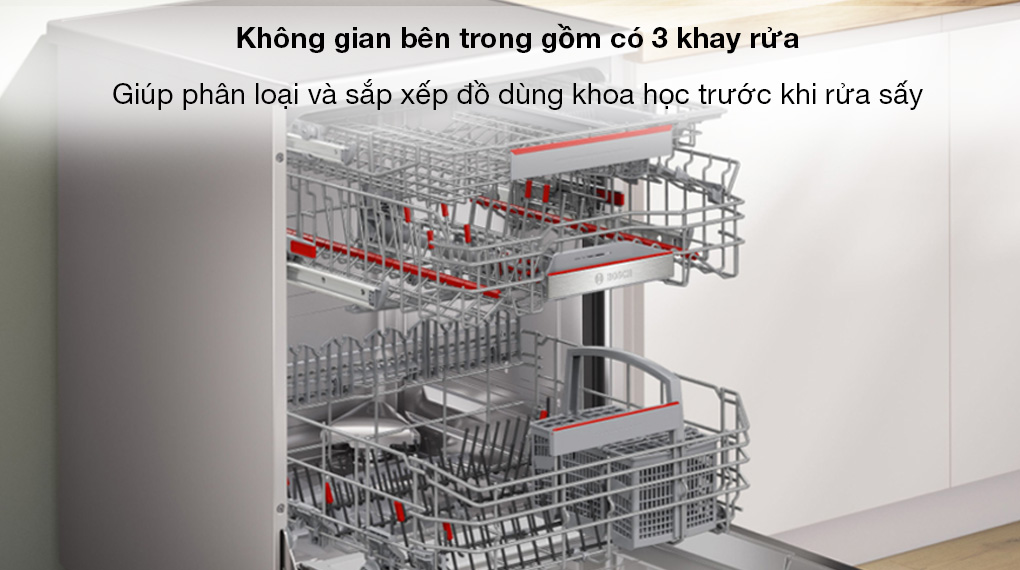 Máy rửa bát độc lập Bosch 13 bộ SMS6ZDI08E