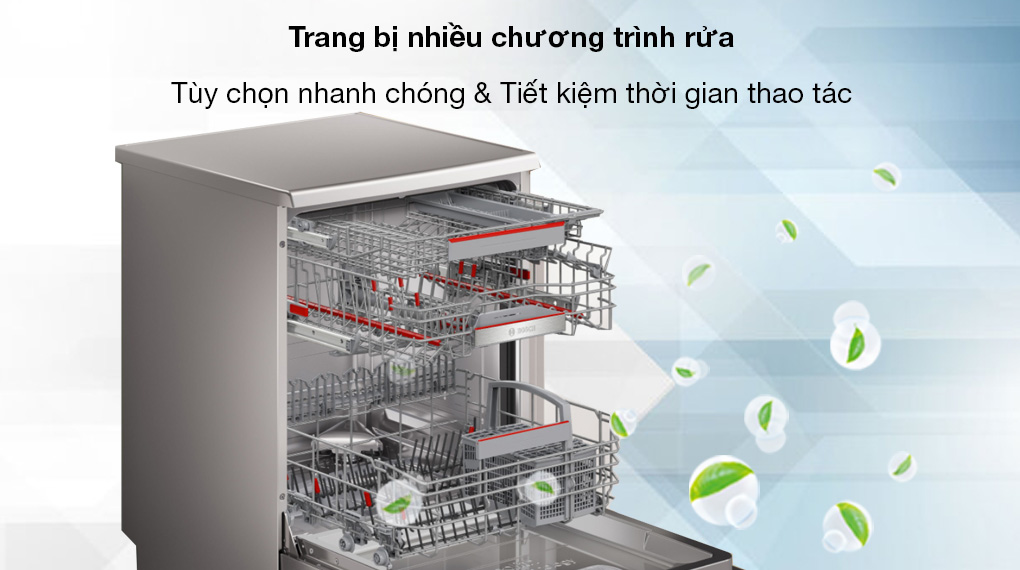 Máy rửa bát độc lập Bosch 13 bộ SMS6ZDI08E