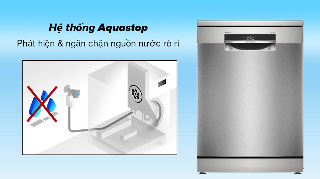 Máy rửa bát độc lập Bosch 13 bộ SMS6ZDI08E