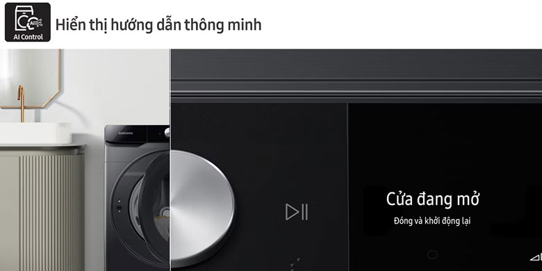 Máy sấy Bespoke AI™ Heatpump Samsung 17 kg DV17B9750CV 2023