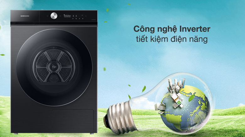 Máy sấy Bespoke AI™ Heatpump Samsung 17 kg DV17B9750CV 2023