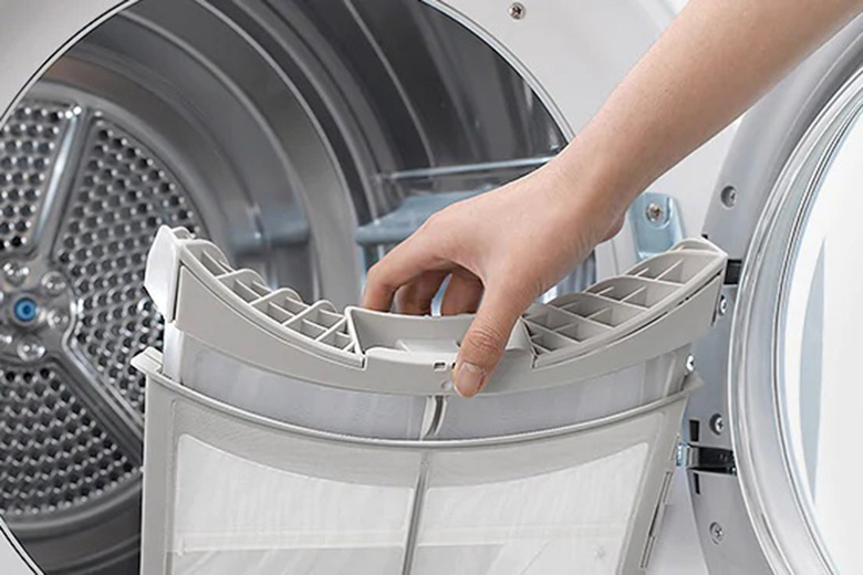 Máy sấy bơm nhiệt LG Inverter 9 Kg DVHP09B