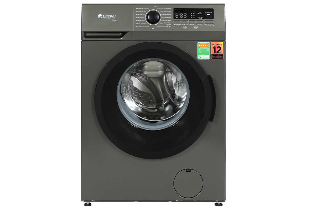 Máy giặt lồng ngang Casper inverter 8 kg WF-8VG1 2023