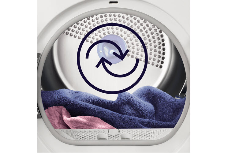 Máy sấy thông hơi Electrolux UltimateCare 300 7,5kg giảm nếp nhăn