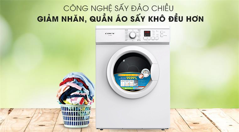 Máy sấy quần áo thông hơi Coex 7,2kg CD-70AVW